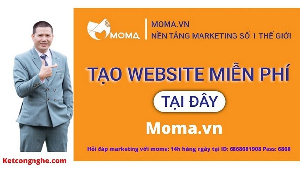 10 + Lợi ích khi thiết kế website miễn phí với moma.vn