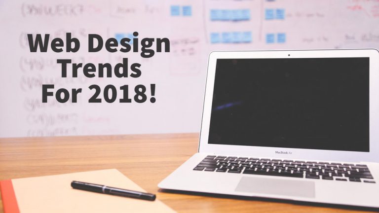 Bật mí top 10 xu hướng thiết kế web năm 2018 đẹp nhất